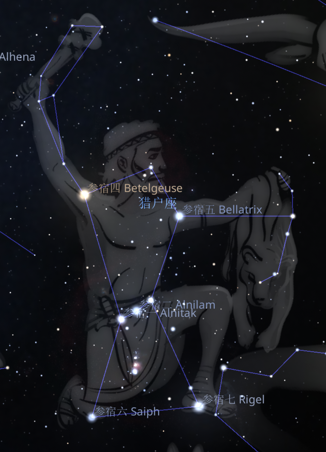 入冬第一团云：星特朗里的猎户座大星云，本来就是灰的