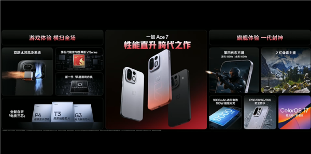 国补到手2761元起!一加Ace 7发布:年度最强标准版 配置看齐Pro