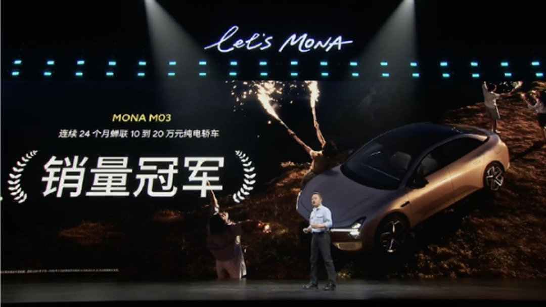 两年狂卖36万台!小鹏MONA系列杀疯了:M03连续24个月霸占销冠宝座