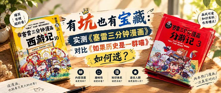 有坑也有宝藏：《塞雷三分钟漫画》VS《如果历史是一群喵》如何选