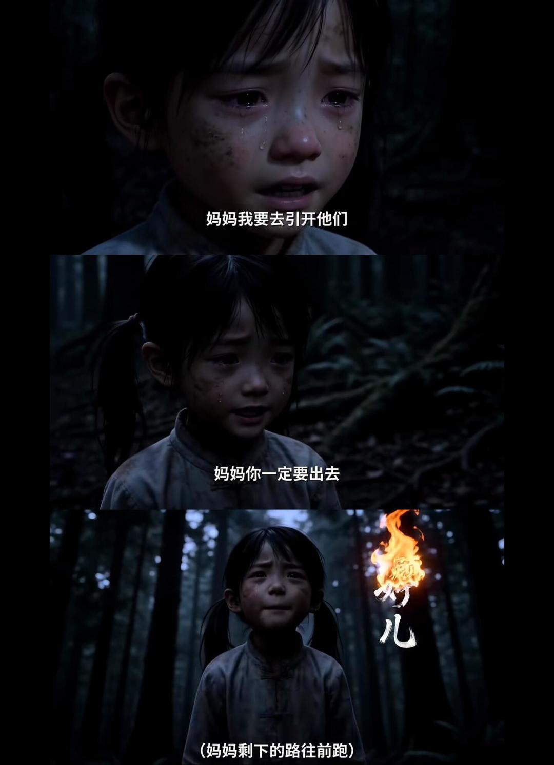 观众半夜在被窝里哭成一片的AI漫剧:《天下无拐》的哭点和两颗雷,我全标好了