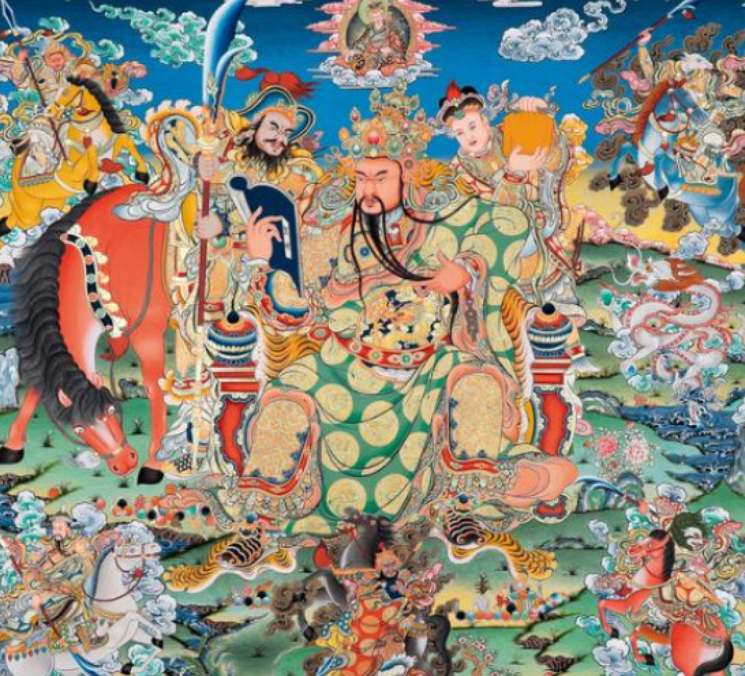 同一题材画工差不多,一张卖1000一张卖6000:唐卡到底什么价算合理?拿拍场成交价一次说清