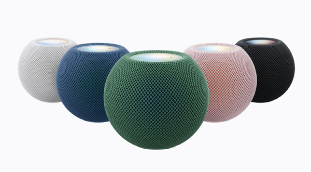 时隔六年首次换代！苹果HomePod mini 2智能音箱今日发售：1099元