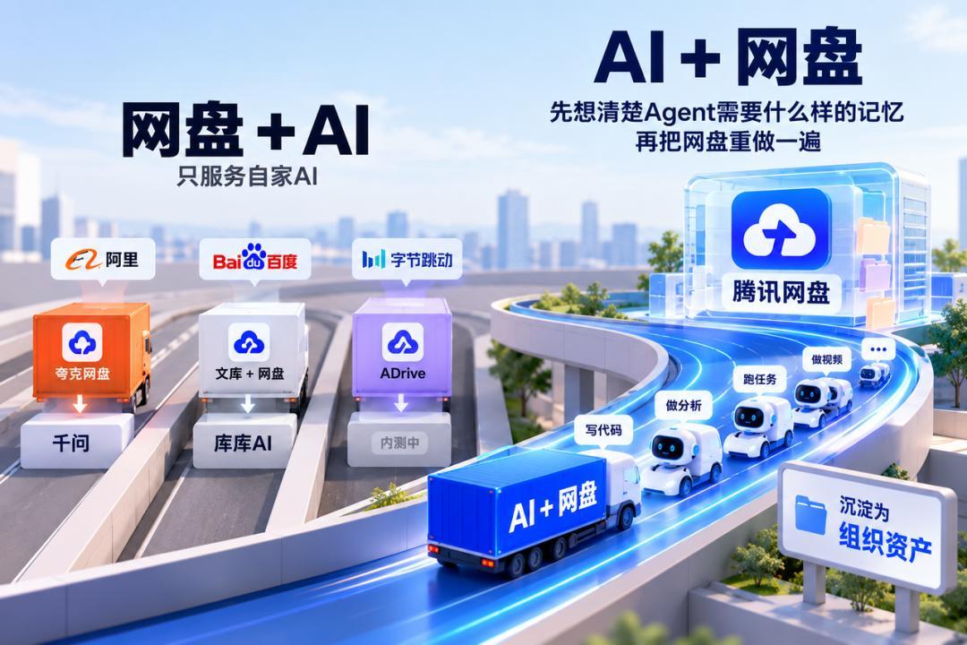 网盘不存照片，改存AI记忆：腾讯新网盘发布，换Agent不用重讲