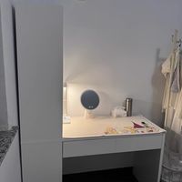 转角书桌电脑桌卧室桌架一体多功能化妆桌