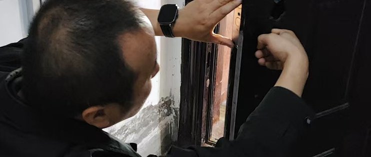 换智能锁当天就能装好入住