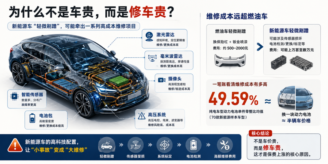 新能源车续保,没出险为啥还涨了?
