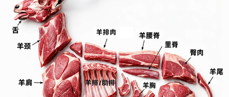 冬天吃羊肉：不同部位不同吃法