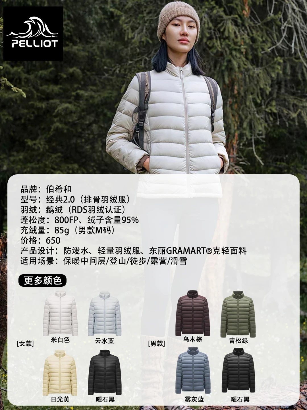 君羽800蓬鹅绒400元档、大牌600蓬80绒：双11户外羽绒服该买谁