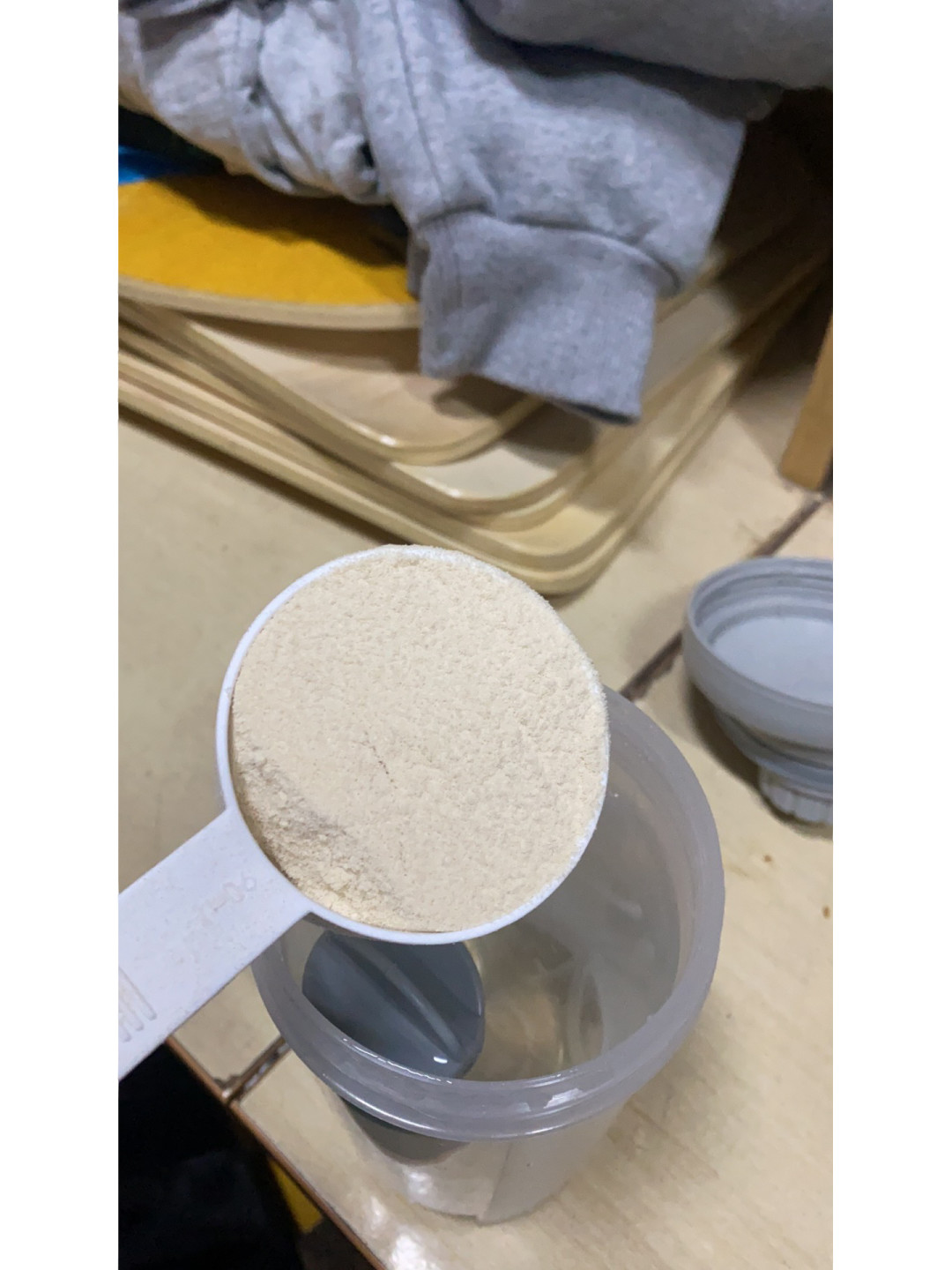 摇杯加粉实拍