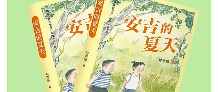 《安吉的夏天》：作者和封面信息