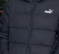 彪马儿童连帽羽绒服百搭时尚款