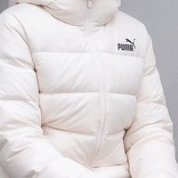  彪马童装羽绒服珍珠白百搭款