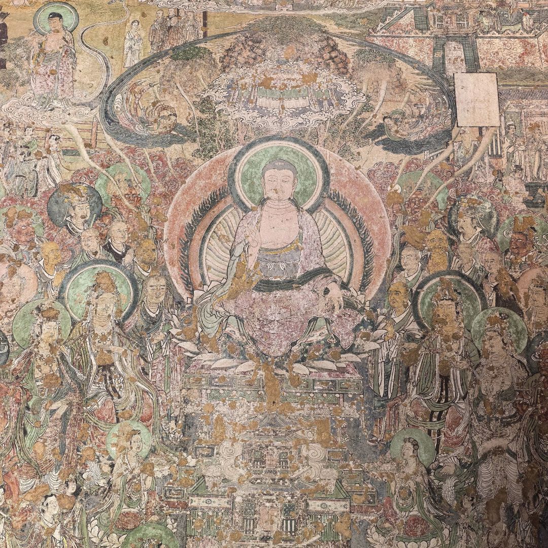 开化寺偏殿的宋代壁画复制品