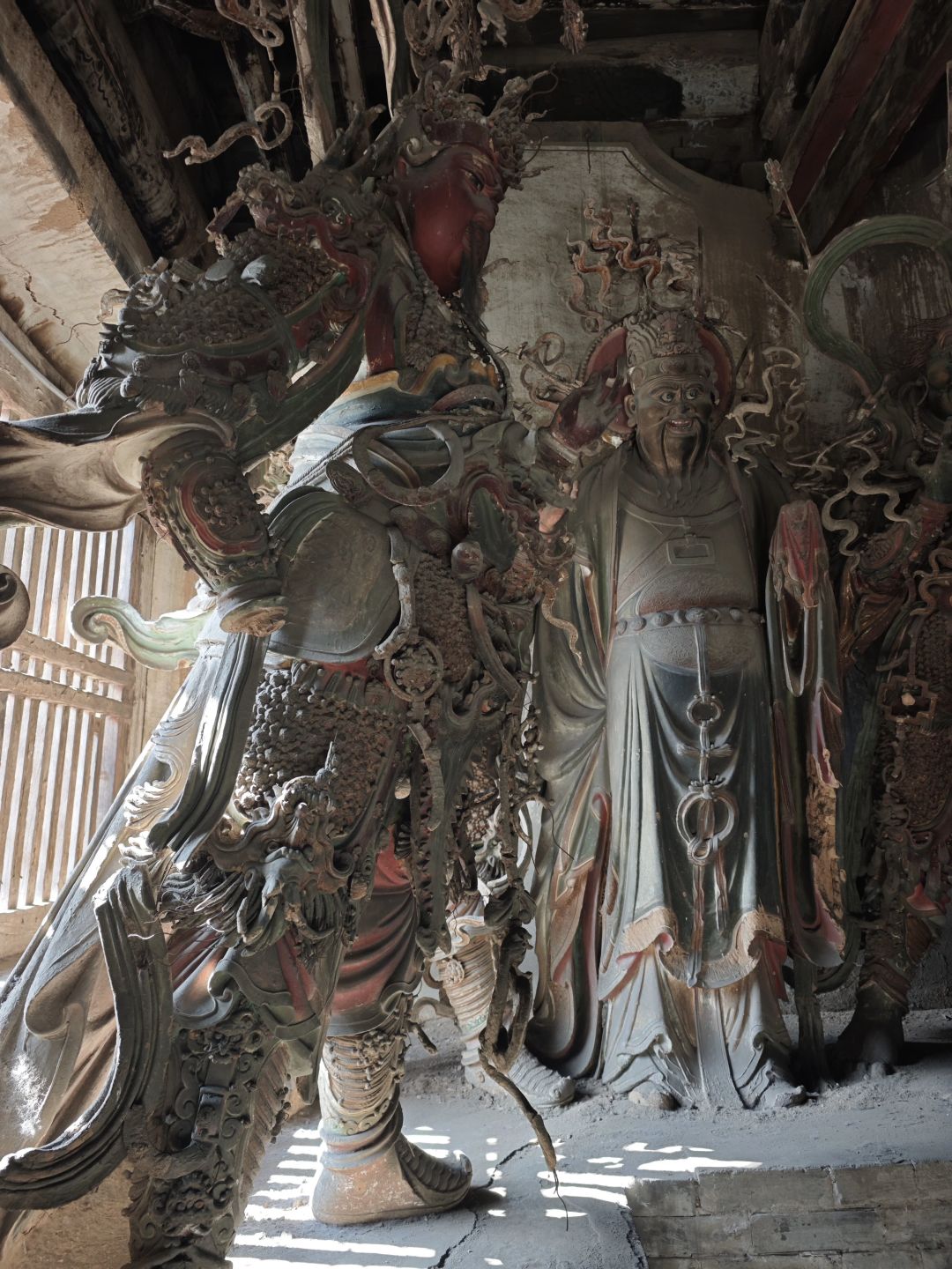铁佛寺二十四诸天彩塑
