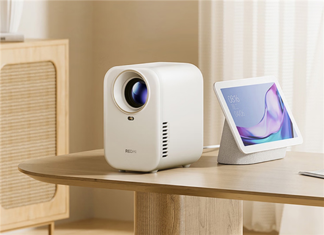 799元 小米REDMI投影仪3C今晚开卖:300 CVIA流明配32GB存储
