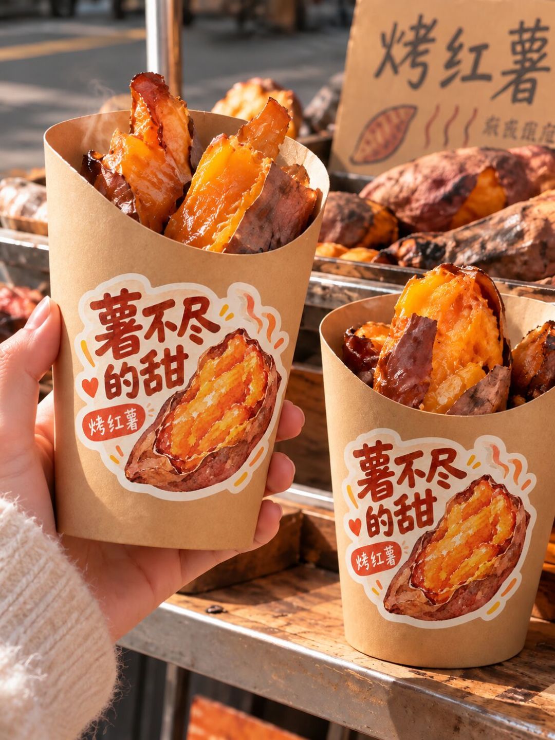 路边摊价格追平实体店:你多付的钱,一半给了成本,一半给了灯光