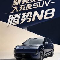 腾势N8静态抢先体验：8系大五座的又一竞争者