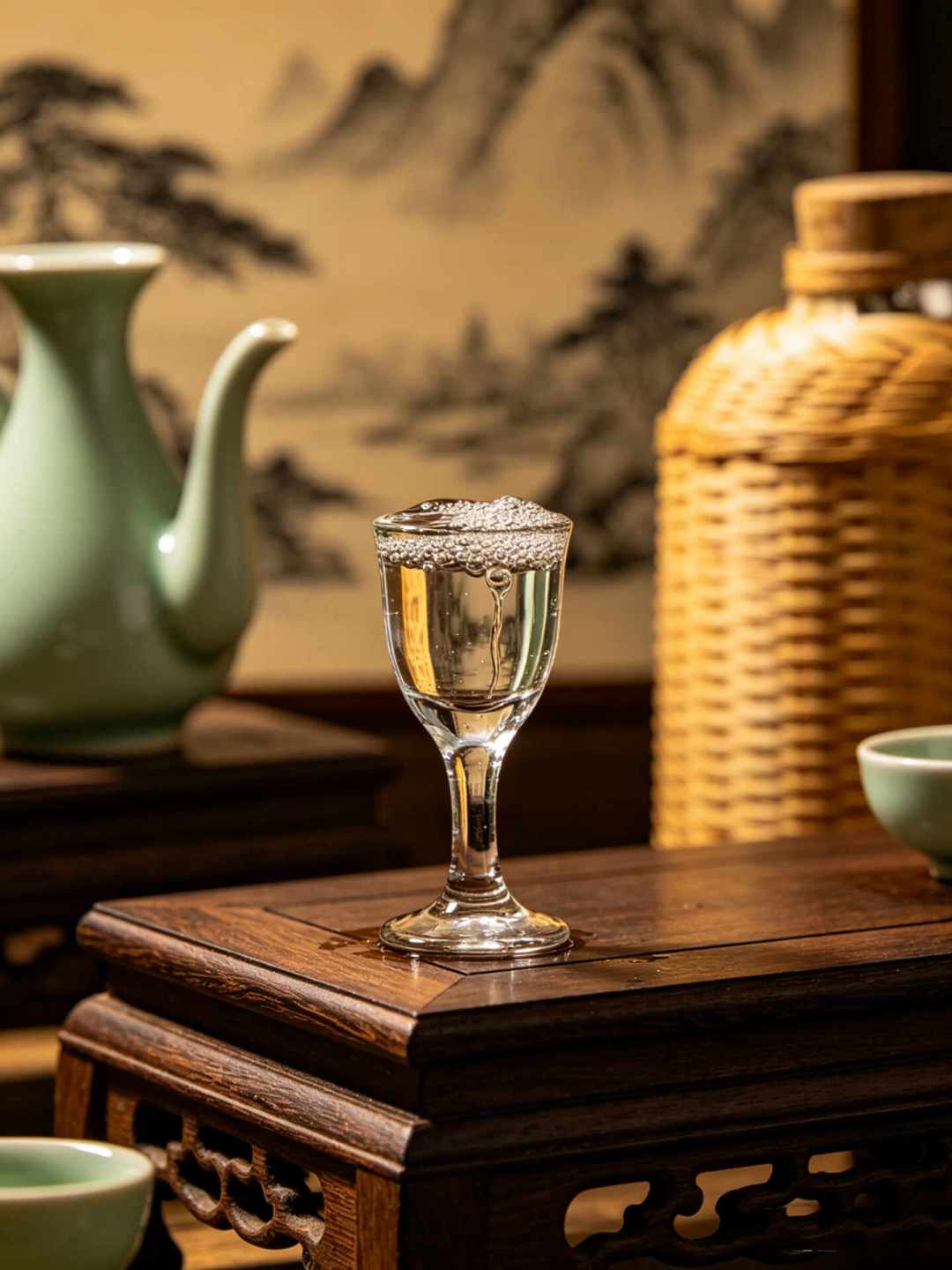 酒桌上那些看挂杯、摇酒花的绝活,测的其实不是酒质