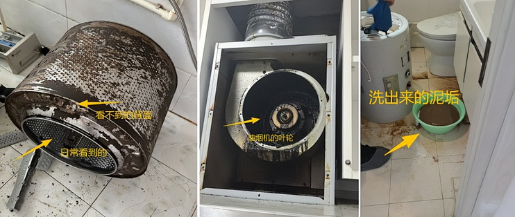 这些功能要强制用：洗衣机自清洁，油烟机高温蒸汽洗、热水器也有
