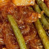 土豆豆角炖粉条