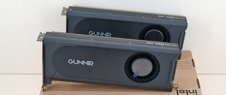 两张32GB加起来能干什么——蓝戟Arc Pro B65 32G双卡推理测试