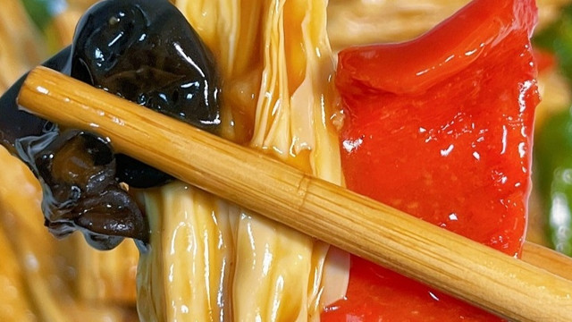 家常红烧腐竹