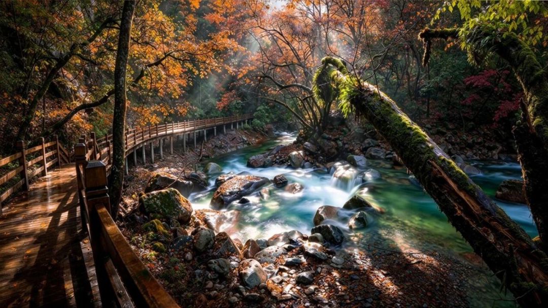 香山才红两三成,坡峰岭已经100%却堵了6小时:赏秋先看两个数