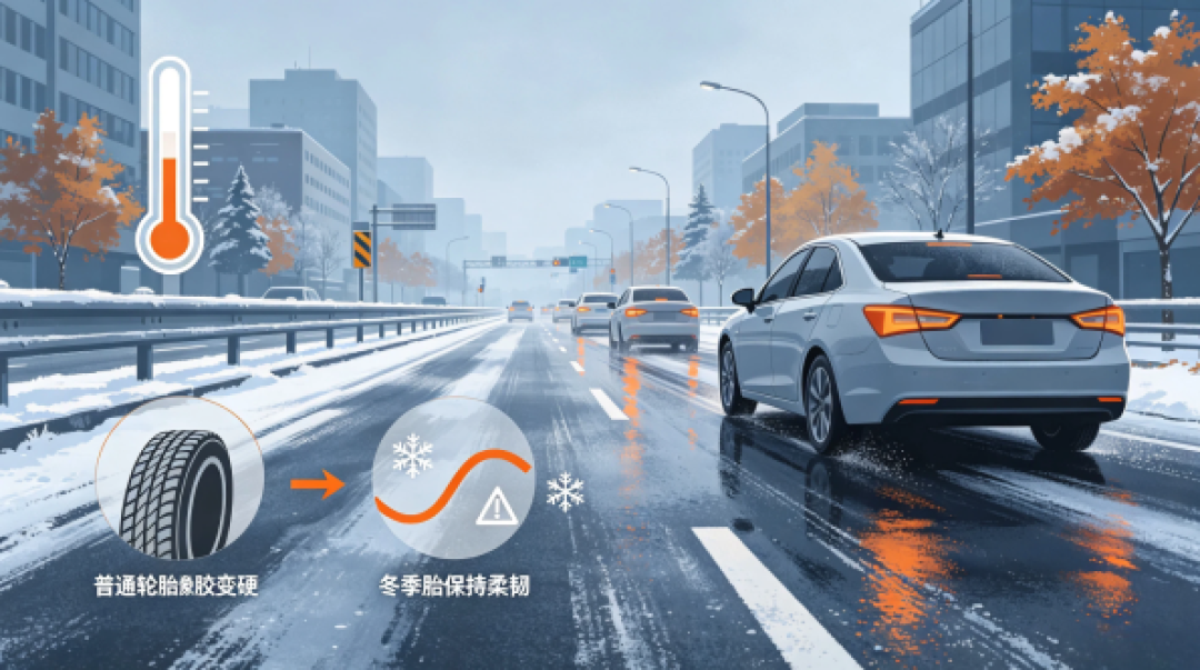 换不换雪地胎,看气温不看雪:低于7℃就安排,这4个坑年年有人踩