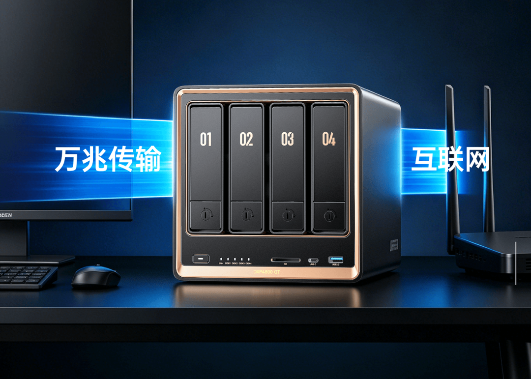万兆 NAS 买回家，拷贝停在 110MB/s：双11 搭家庭存储网络，先分清「网口」和「链路」