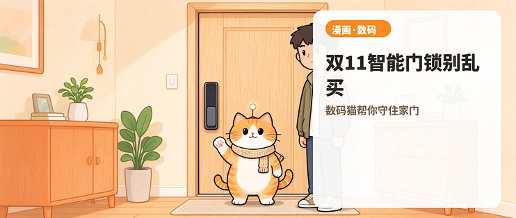双11智能门锁怎么选？看懂这几点不踩坑