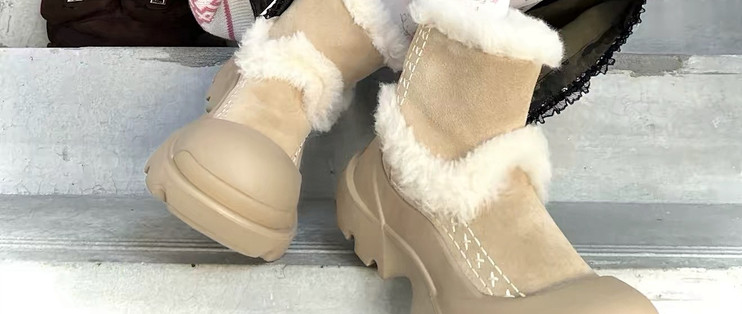 真皮羊毛雪地靴冬季实测