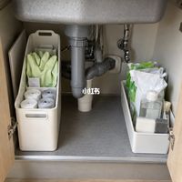 打开水槽下柜门先别急着买架子：异味、潮气、塞不下，得按这个顺序解决