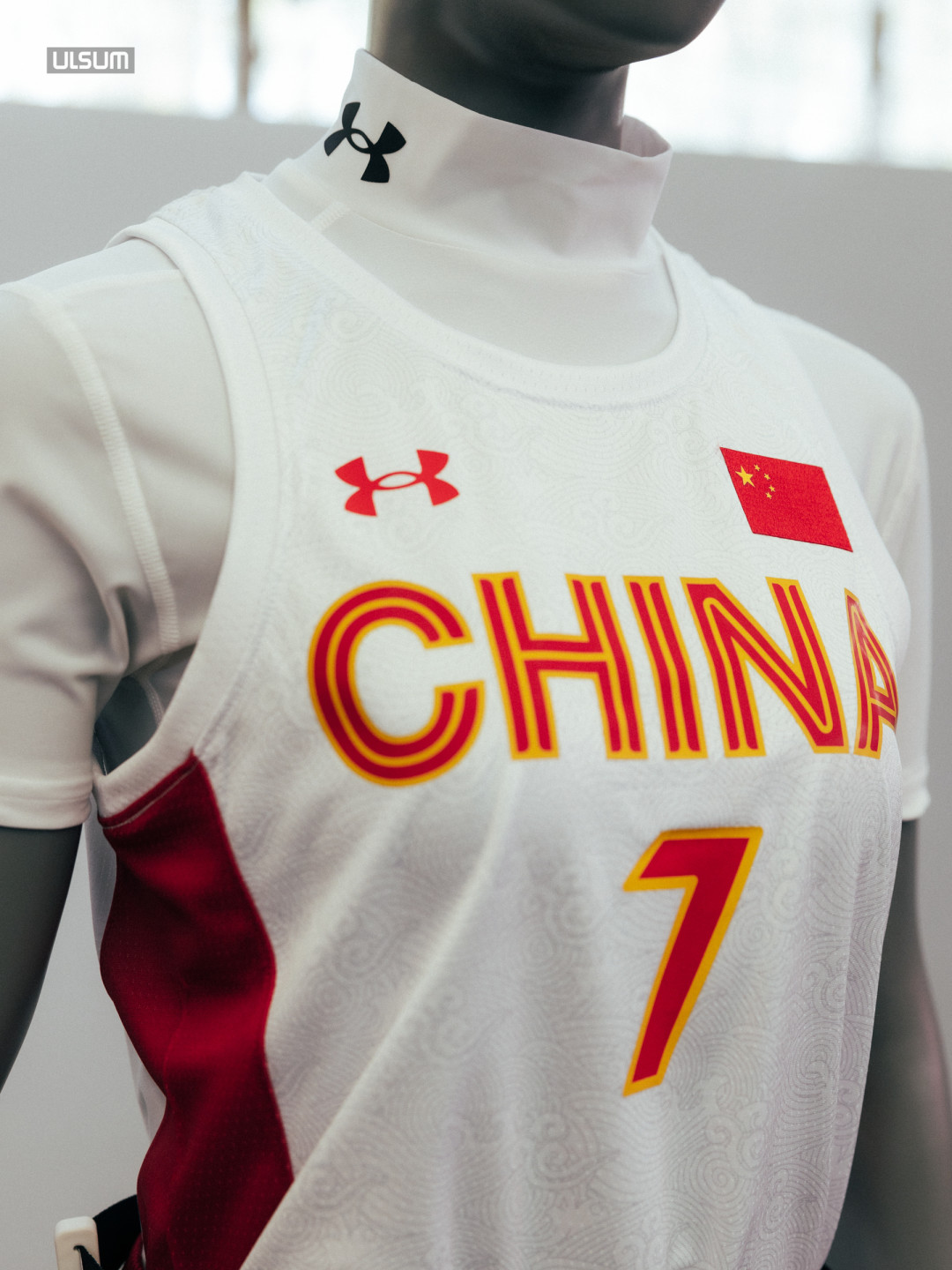 UA FLAG腰旗旗带特写