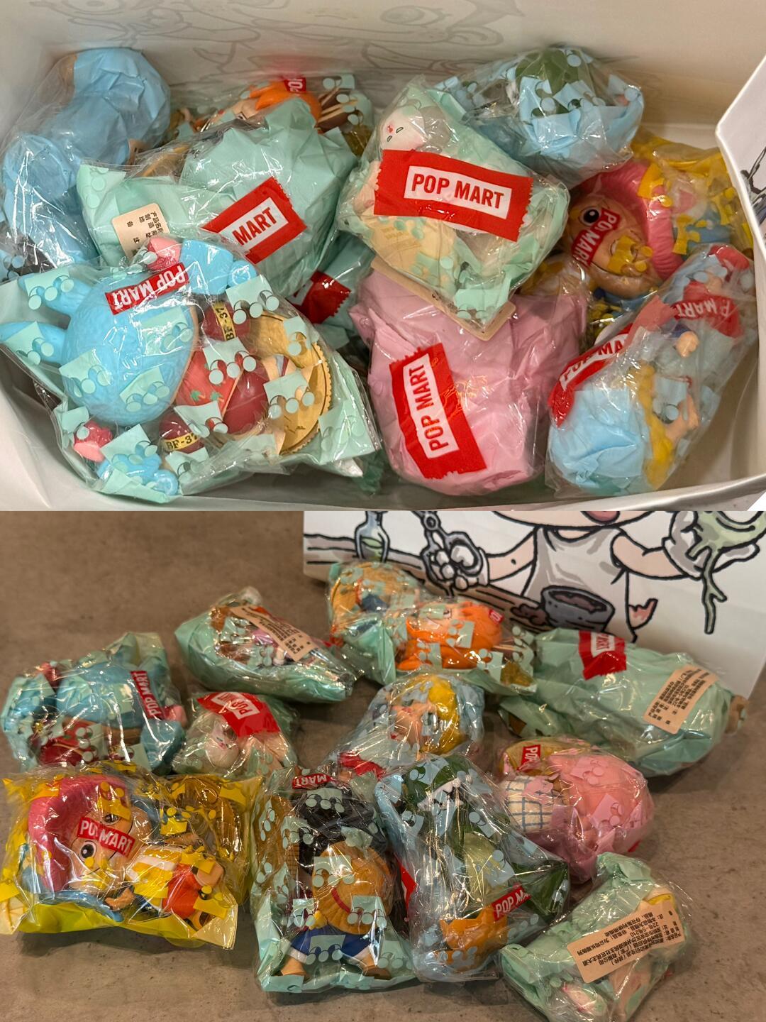 泡泡玛特万圣盲盒抓抓乐今天收官,集齐贴纸的先别急着冲门店