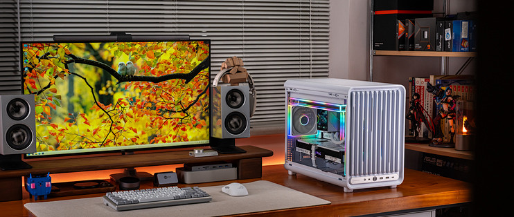 七彩虹iGame Z890M ULTRA W+索泰RTX5070天启+乔思伯D33装机展示