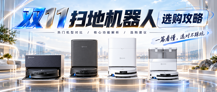 五千的X12S吸力不如三千的T90S？双11科沃斯选购全攻略