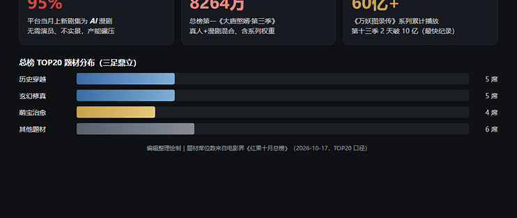热榜前十只剩两部真人剧，编剧都说真人不繁荣了？真人剧党先把我囤的这几部递上