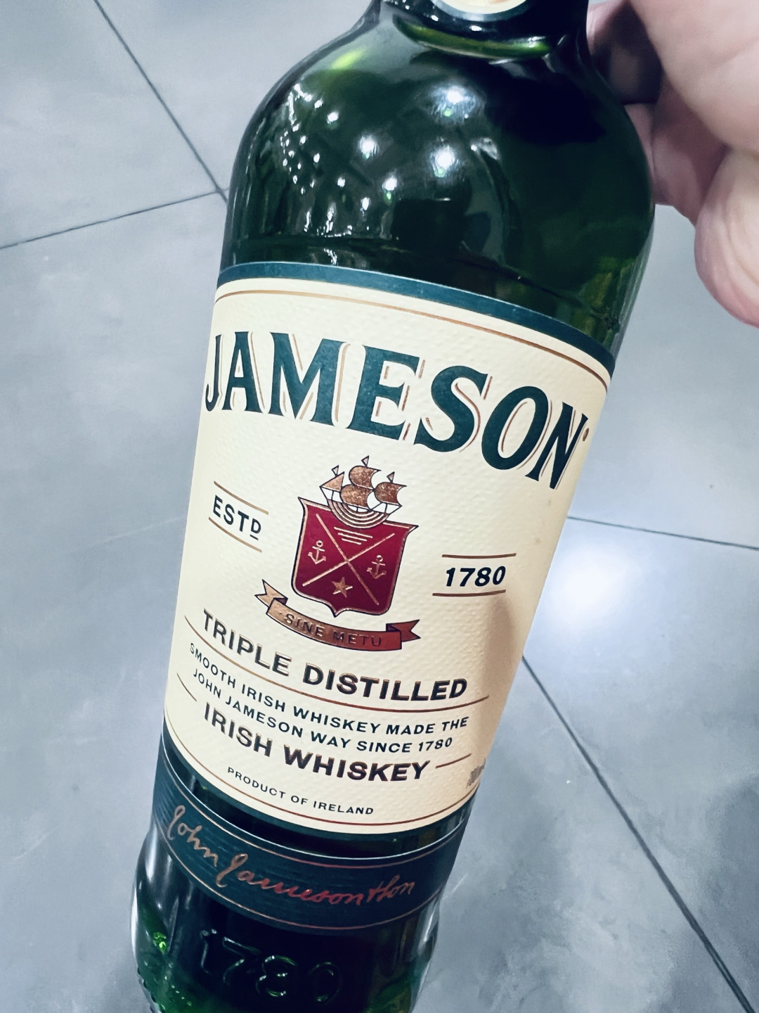 入门级的尊美醇(Jameson)爱尔兰威士忌,618里买一瓶当调酒!