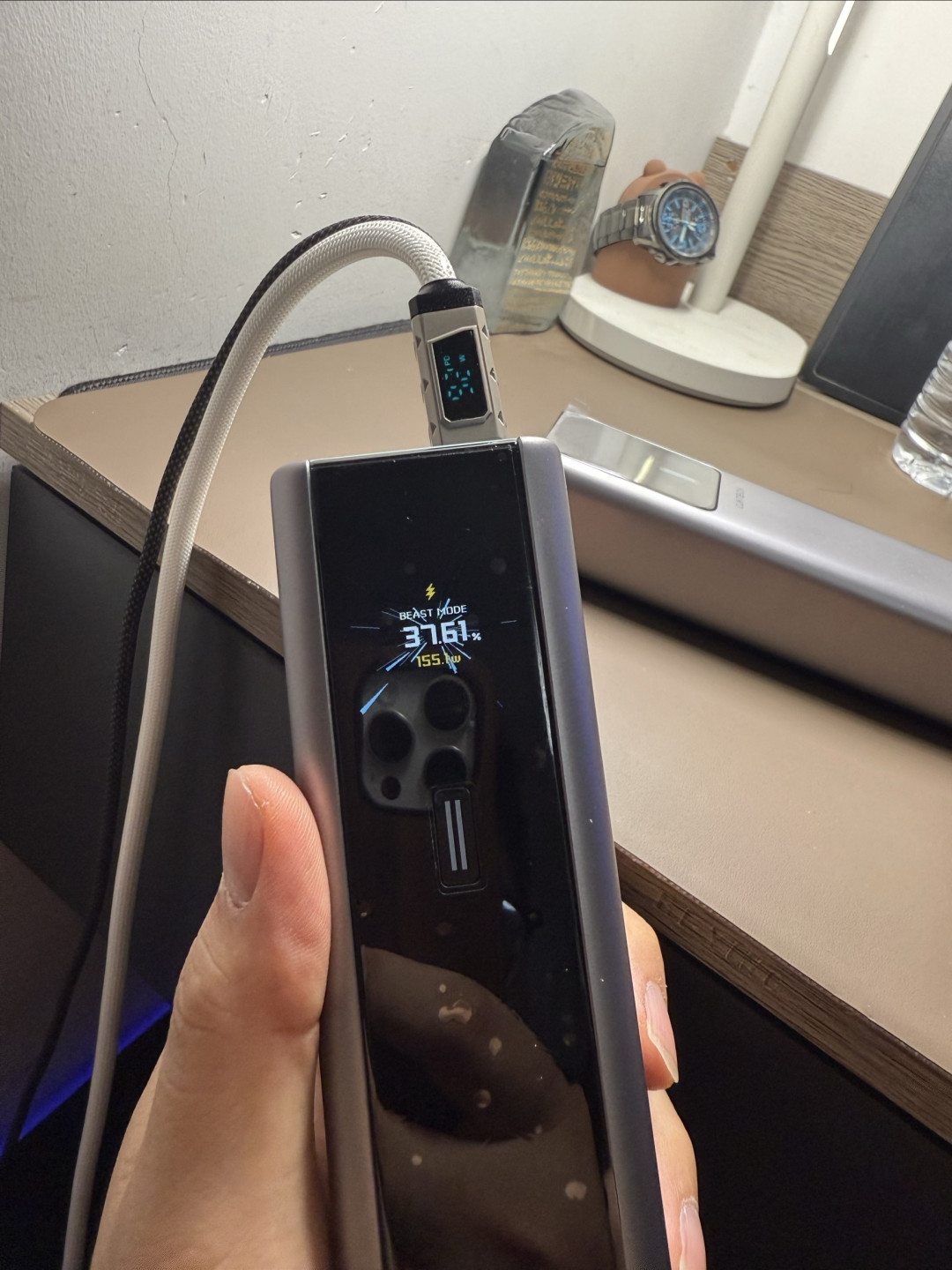 为啥用酷态科充、宝、线一套，酷态科15Ultra充电柱实测仅90W