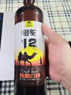 骆驼啤酒720ml荞麦精酿白啤，一口饮尽麦香与荞韵的夏日佳酿！