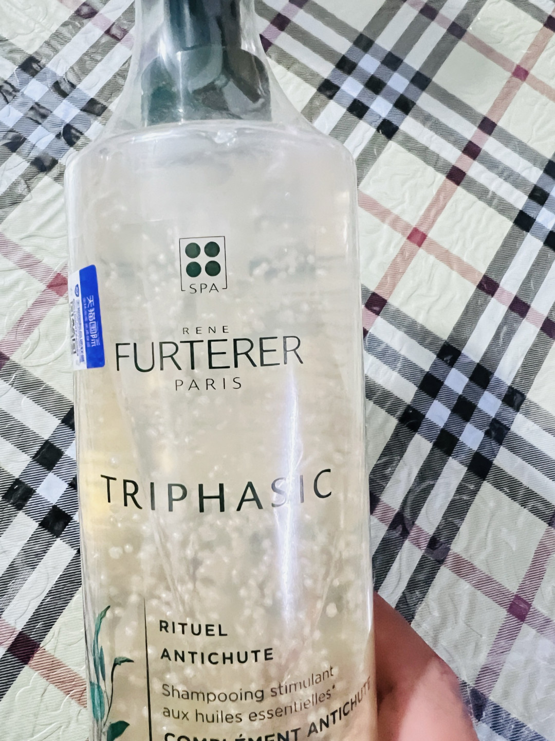 法国专业级防脱馥绿德雅小白珠600ml，让发根在头皮上的洗护利器
