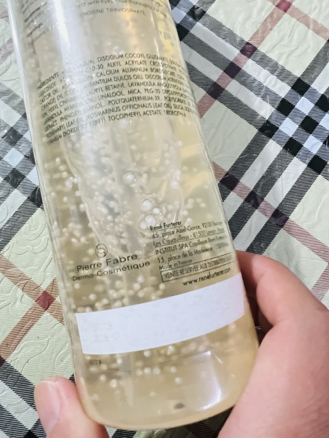 法国专业级防脱馥绿德雅小白珠600ml，让发根在头皮上的洗护利器