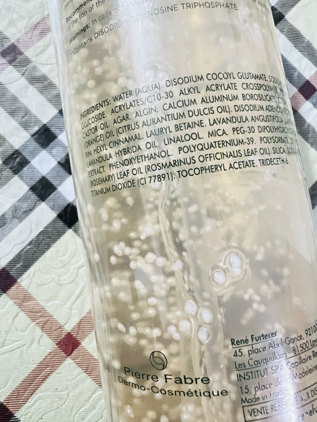 法国专业级防脱馥绿德雅小白珠600ml，让发根在头皮上的洗护利器