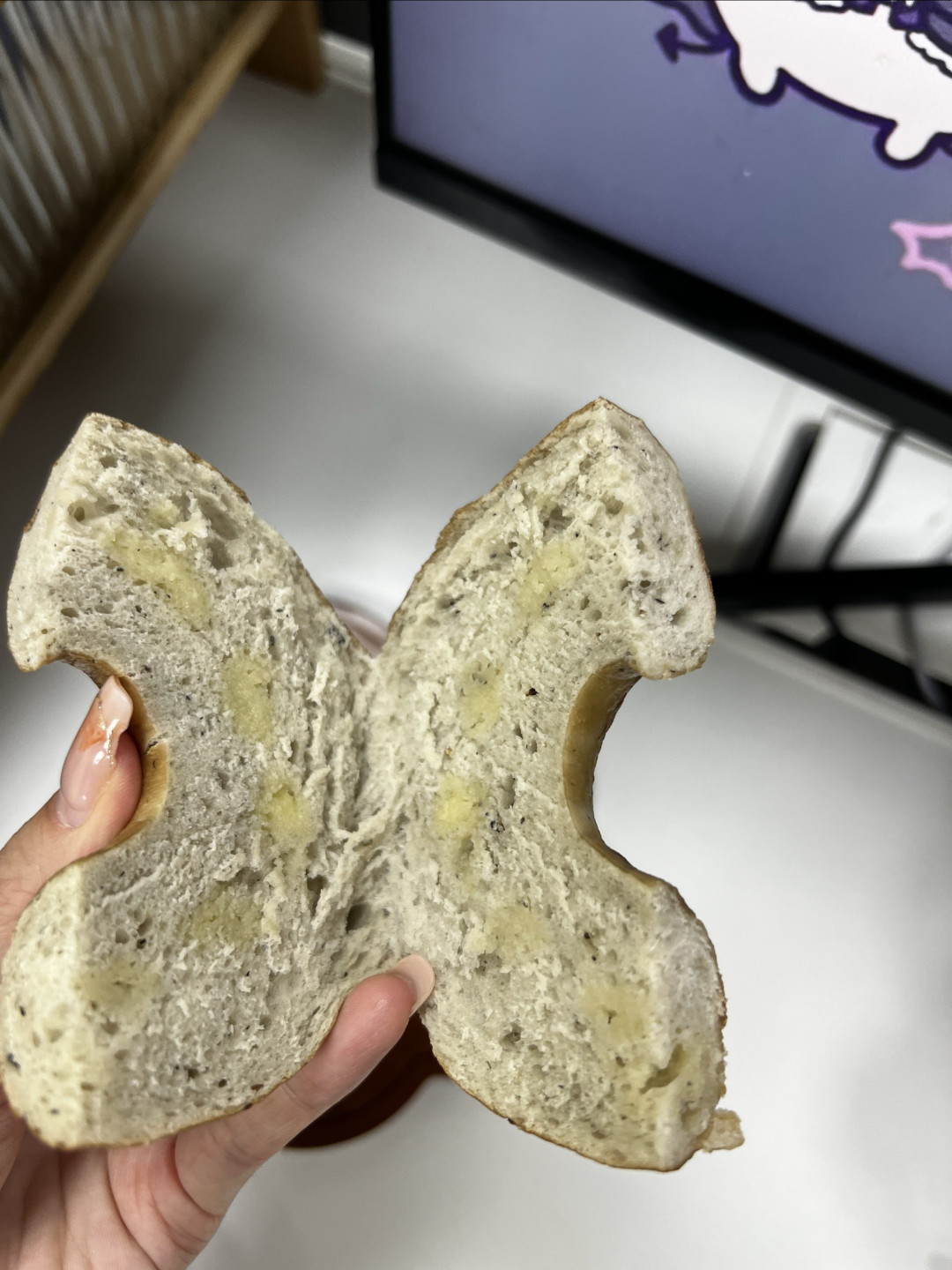 黑松露贝果!也太香了吧~
