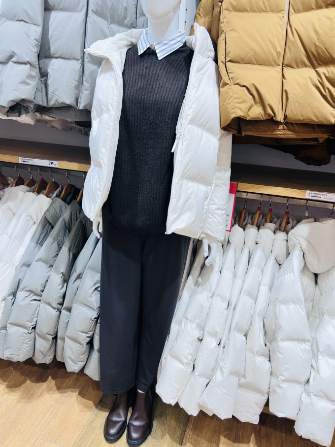 优衣库女士羽绒服