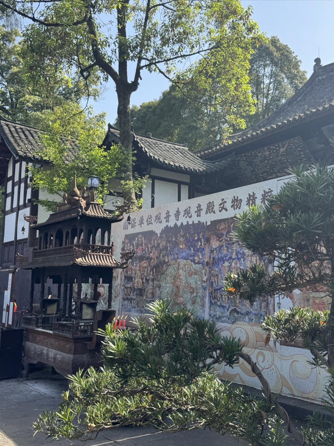 在九莲山,偶遇一座活了五百年的明代美术馆