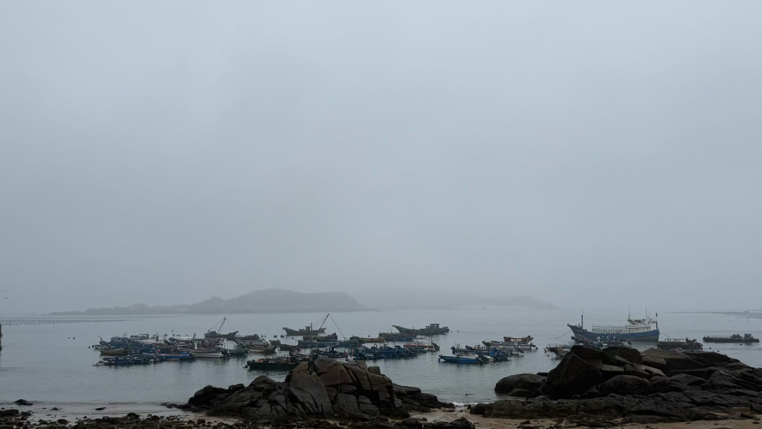 平潭雨天追蓝眼泪，终于等到了