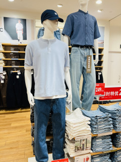 优衣库夏日男生穿搭，清爽感直接拉满