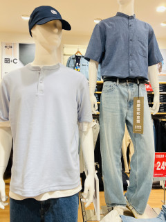 优衣库夏日男生穿搭，清爽感直接拉满